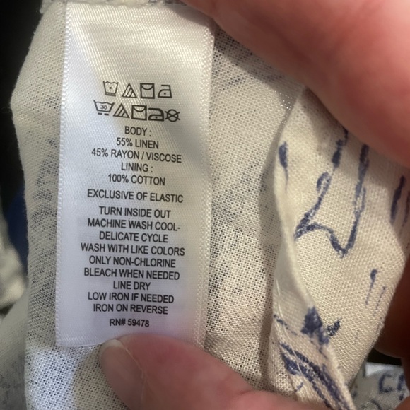 NWT Joie Navy and White Dress with Removable Blue thin, cropped Sweater - Picture 13 of 13